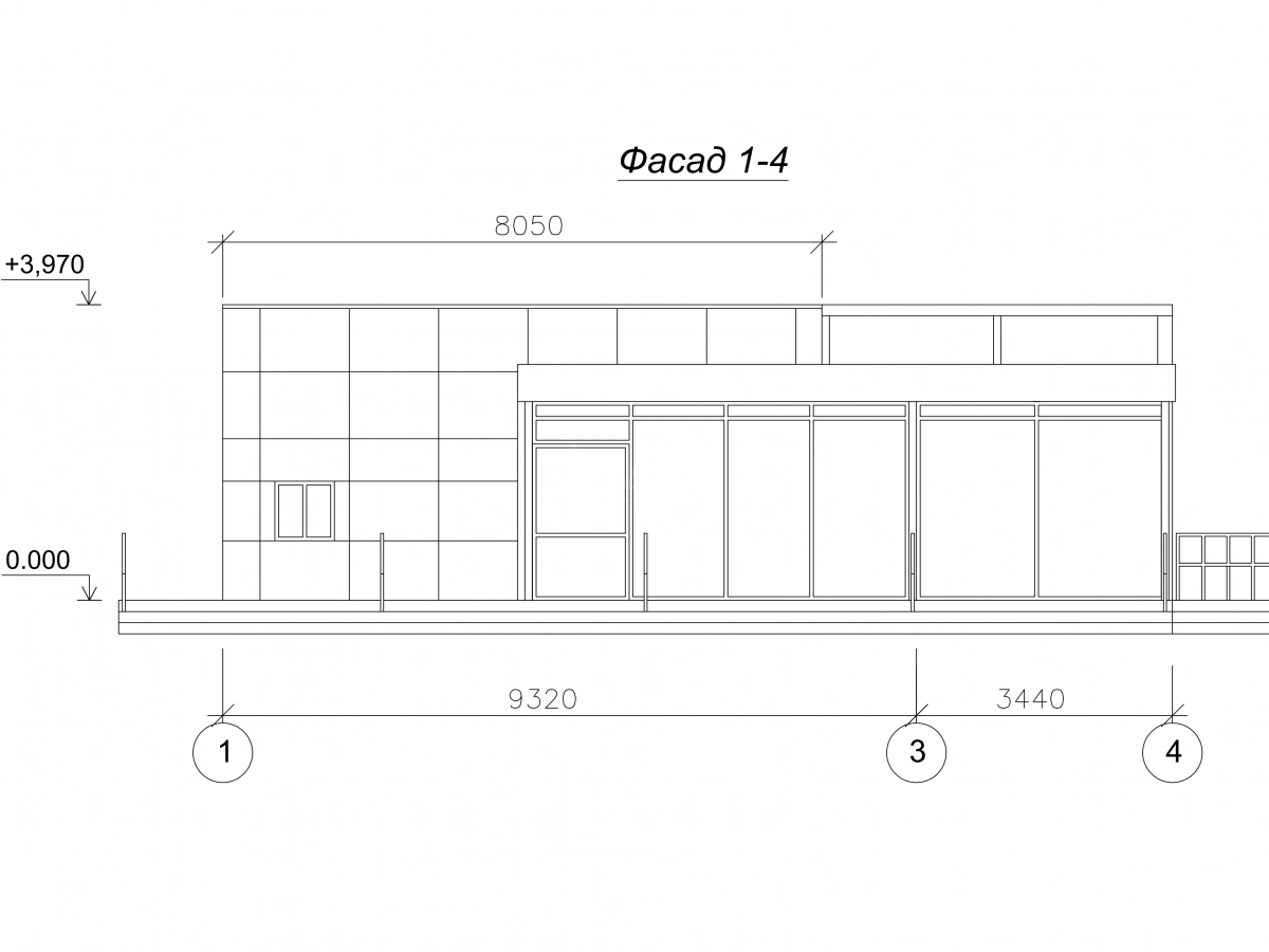 3D визуализация Магазин из сэндвич-панелей - фото 12