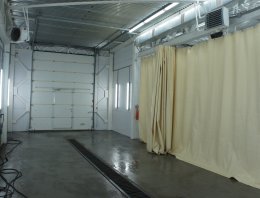 СТО с административными помещениями в г. Котельнич из сэндвич-панелей, построенная компанией Альянс - СТО с административными помещениями в г. Котельнич, СТО с административными помещениями площадью 575 кв.м.