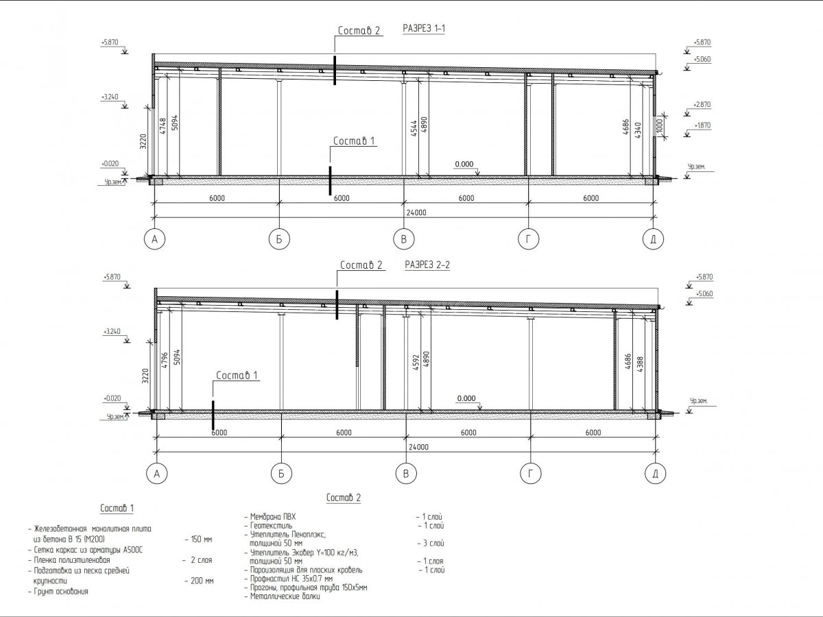 Планировка торгово-развлекательный центр из сэндвич панелей -  фото 2